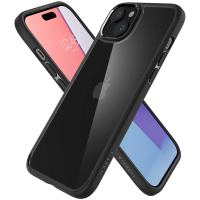 Чохол до мобільного телефона Spigen Apple iPhone 15 Ultra Hybrid Matte Black (ACS06799) Diawest