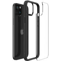Чохол до мобільного телефона Spigen Apple iPhone 15 Ultra Hybrid Matte Black (ACS06799) Diawest