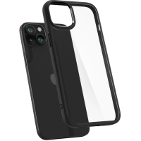Чохол до мобільного телефона Spigen Apple iPhone 15 Ultra Hybrid Matte Black (ACS06799) Diawest