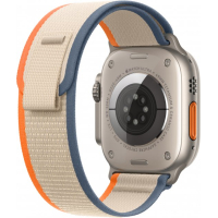 Смарт-годинник Apple Watch Ultra 2 GPS + Cellular, 49mm Titanium Case with Orange/Beige Trail Loop - M/L (MRF23UL/A) Diawest