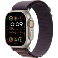 Смарт-годинник Apple Watch Ultra 2 GPS + Cellular, 49mm Titanium Case with Indigo Alpine Loop - Medium (MRET3UL/A) Diawest
