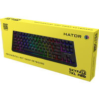 Клавіатура Hator Skyfall 2 TKL Pro Orange USB Black (HTK-750) Diawest