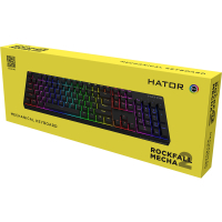Клавіатура Hator Rockfall 2 Mecha Orange USB Black (HTK-710) Diawest