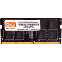 Модуль пам'яті для ноутбука SoDIMM DDR4 16GB 3200 MHz Dato (DT16G4DSDND32) Diawest