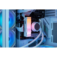 Модуль пам'яті для комп'ютера DDR5 32GB (2x16GB) 5200 MHz Beast White RGB Kingston Fury (ex.HyperX) (KF552C36BWEAK2-32) Diawest
