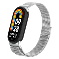 Ремінець до фітнес браслета Armorstandart Milanese Magnetic Band для Xiaomi Mi Band 8 Silver (ARM69917) Diawest