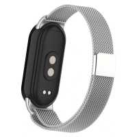 Ремінець до фітнес браслета Armorstandart Milanese Magnetic Band для Xiaomi Mi Band 8 Silver (ARM69917) Diawest