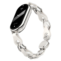 Ремінець до фітнес браслета Armorstandart Chain Wristband для Xiaomi Mi Band 8 Silver (ARM69922) Diawest