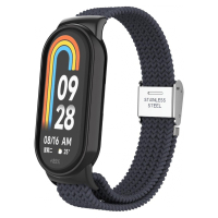 Ремінець до фітнес браслета Armorstandart Braided Solo Loop для Xiaomi Mi Band 8 Charcoal (ARM69928) Diawest