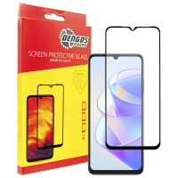 Скло захисне Dengos Full Glue HONOR X7a (black) (TGFG-334) Diawest