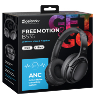 Навушники Defender FreeMotion B535 Bluetooth Black (63535) Diawest