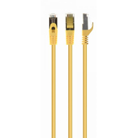 Патч-корд 10м S/FTP Cat 6A CU LSZH yellow Cablexpert (PP6A-LSZHCU-Y-10M) Diawest