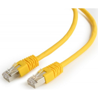 Патч-корд 0.25м FTP cat 6 CCA yellow Cablexpert (PP6-0.25M/Y) Diawest
