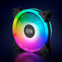 Кулер до корпусу PcСooler F3 T120 ARGB Black Diawest