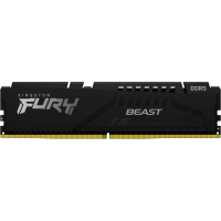 Модуль пам'яті для комп'ютера DDR5 32GB 5200 MHz Fury Beast Black Kingston Fury (ex.HyperX) (KF552C40BB-32) Diawest