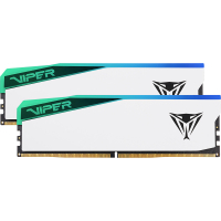 Модуль пам'яті для комп'ютера DDR5 32GB (2x16GB) 6600 MHz Viper Elite 5 RGB Patriot (PVER532G66C36KW) Diawest