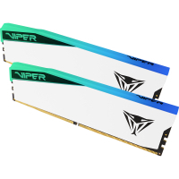 Модуль пам'яті для комп'ютера DDR5 64GB (2x32GB) 6200 MHz Viper Elite 5 RGB Patriot (PVER564G62C42KW) Diawest