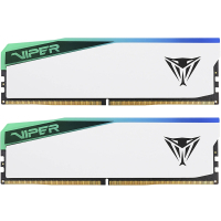 Модуль пам'яті для комп'ютера DDR5 32GB (2x16GB) 6200 MHz Viper Elite 5 RGB Patriot (PVER532G62C42KW) Diawest