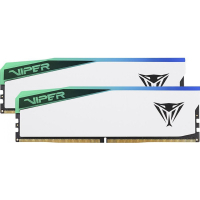Модуль пам'яті для комп'ютера DDR5 32GB (2x16GB) 6200 MHz Viper Elite 5 RGB Patriot (PVER532G62C42KW) Diawest