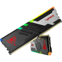 Модуль пам'яті для комп'ютера DDR5 32GB (2x16GB) 6600 MHz Viper Venom RGB Patriot (PVVR532G660C34K) Diawest