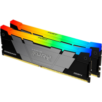 Модуль пам'яті для комп'ютера DDR4 16GB (2x8GB) 3600 MHz Fury Renegade RGB Kingston Fury (ex.HyperX) (KF436C16RB2AK2/16) Diawest