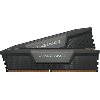 Модуль пам'яті для комп'ютера DDR5 64GB (2x32GB) 5200 MHz Vengeance Black Corsair (CMK64GX5M2B5200C40) Diawest