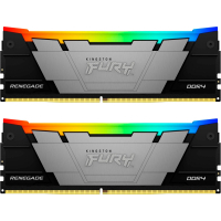 Модуль пам'яті для комп'ютера DDR4 64GB (2x32GB) 3200 MHz FURYRenegadeRGB Kingston Fury (ex.HyperX) (KF432C16RB2AK2/64) Diawest