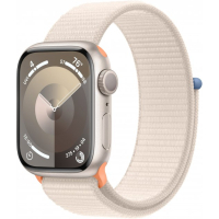 Смарт-годинник Apple Watch Series 9 GPS 41mm Starlight Aluminium Case with Starlight Sport Loop (MR8V3QP/A) Diawest