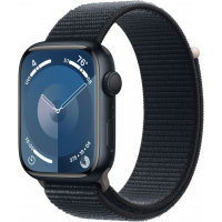 Смарт-годинник Apple Watch Series 9 GPS 45mm Midnight Aluminium Case with Midnight Sport Loop (MR9C3QP/A) Diawest