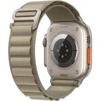 Смарт-годинник Apple Watch Ultra 2 GPS + Cellular, 49mm Titanium Case with Olive Alpine Loop - Small (MREX3UL/A) Diawest