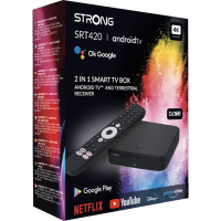 Медіаплеєр Strong SRT 420 Android TV і ефірний приймач в одному пристрої (SRT 420) Diawest
