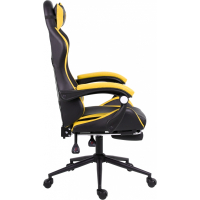 Крісло ігрове GT Racer X-2323 Black/Yellow Diawest