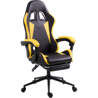 Крісло ігрове GT Racer X-2323 Black/Yellow Diawest