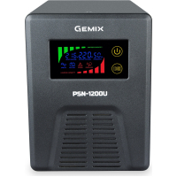 Пристрій безперебійного живлення Gemix PSN-1200U (PSN1200U) Diawest