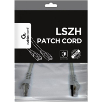 Патч-корд 2м S/FTP Cat 6A CU LSZH grey Cablexpert (PP6A-LSZHCU-2M) Diawest