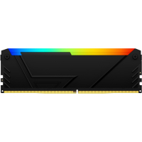 Модуль пам'яті для комп'ютера DDR4 8GB 3200 MHz Beast RGB Kingston Fury (ex.HyperX) (KF432C16BB2A/8) Diawest