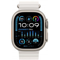 Смарт-годинник Apple Watch Ultra 2 GPS + Cellular, 49mm Titanium Case with White Ocean Band (MREJ3UL/A) Diawest