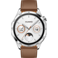Смарт-годинник Huawei WATCH GT 4 46mm Classic Brown Leather (55020BGW) Diawest
