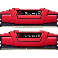 Модуль пам'яті для комп'ютера DDR4 8GB (2x4GB) 2666 MHz RIPJAWS V RED G.Skill (F4-2666C15D-8GVR) Diawest