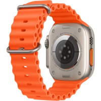 Смарт-годинник Apple Watch Ultra 2 GPS + Cellular, 49mm Titanium Case with Orange Ocean Band (MREH3UL/A) Diawest