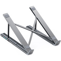 Порт-реплікатор Choetech USB-C 7-in-1 (HDMI/PD/картридер/USB-A/USB-C) Docking Station (HUB-M48-GY) Diawest