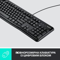 Комплект Logitech MK120 USB UA Black (920-002562) Diawest