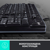 Комплект Logitech MK120 USB UA Black (920-002562) Diawest