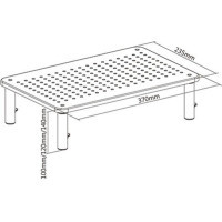 Підставка до монітора Gembird прямокутний, метал (MS-TABLE-01) Diawest