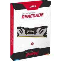 Модуль пам'яті для комп'ютера DDR5 96GB (2x48GB) 6400 MHz Renegade Silver XMP Kingston Fury (ex.HyperX) (KF564C32RSK2-96) Diawest
