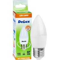Лампочка Delux BL37B 5 Вт 4100K 220В E27 (90002757) Diawest