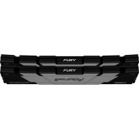 Модуль пам'яті для комп'ютера DDR4 64GB (2x32GB) 3600 MHz Renegade Black Kingston Fury (ex.HyperX) (KF436C18RB2K2/64) Diawest