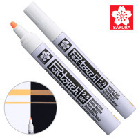 Маркер Sakura Pen-Touch Оранжевий, флуоресцентний, середній (MEDIUM) 2.0мм (084511322769) Diawest