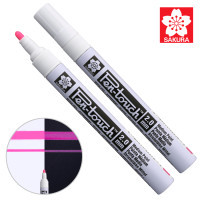 Маркер Sakura Pen-Touch Рожевий, флуоресцентний, середній (MEDIUM) 2.0мм (084511322783) Diawest