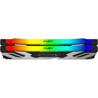 Модуль пам'яті для комп'ютера DDR5 32GB (2x16GB) 7200 MHz Renegade RGB XMP Kingston Fury (ex.HyperX) (KF572C38RSAK2-32) Diawest